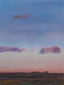 over Dakota Farm 4, oil on canvas 41 x 30cms