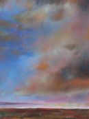over moor 2, 41 x 30cms, oil on canvas