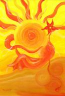 SUNCRADLE ~ SOULSCAPES 2011 ~ 21x30cms ~ €50