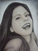 ANDRIANA PORTRAIT '09  32x25cms Private Collection Cyprus