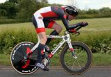 Matt Bottrill - Fastest man with a near 30mph ride in very blustery conditions!