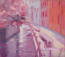 ''Canal with Tables''