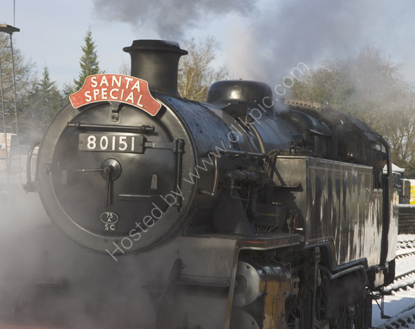 Santa Express on the Bluebell Railway
