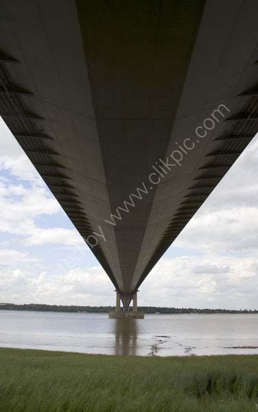 The Humber bridge