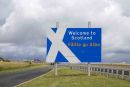 The Scottish border