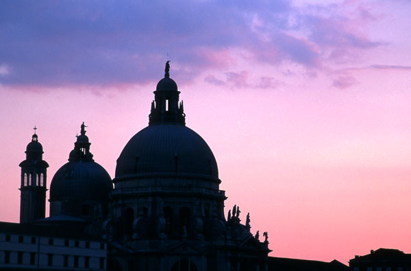 Sunset over Venice