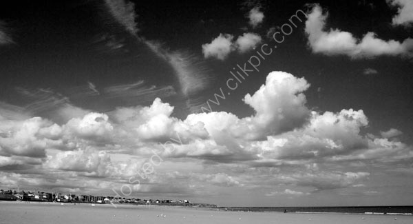 storm gathers over Whitburn