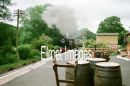 Staverton arrival