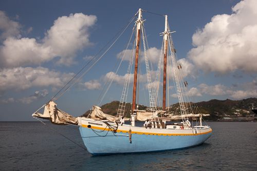 Traditional West Indies Schooner