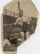 badly damaged photograph dated 1920