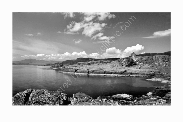 Gylen Castle and Mull