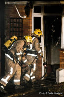 FIRE- House, Balcombe Road, Haywards Heath, 21.2.10