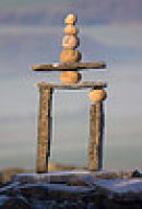 Frost Rock Balancing