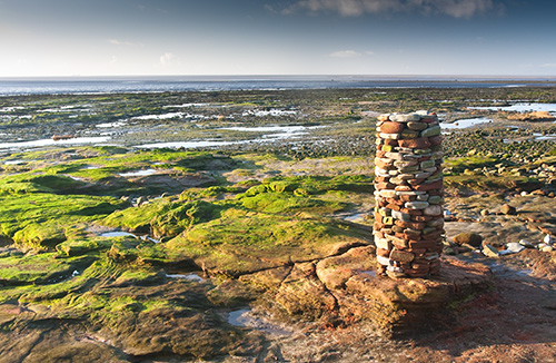 Cockerham Beach Cairn