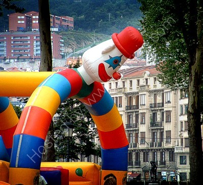 Fairground in Bilbao