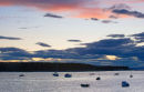 Sunset At Findhorn Scotland