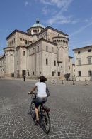 Cathedral & Cyclist