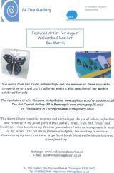 14 The Gallery Featured Artist for August