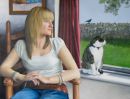 Crow on the Wall (oil)