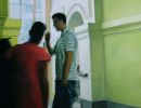 Graduation Conversation (oil)