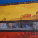 hg481 London Colour Study 20x20cm mixed media on board 2010