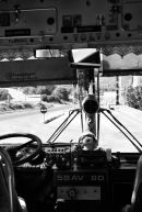 Bus interior 2, Samos, Greece