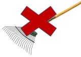 No raking