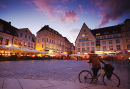Bike In Town Hall Square, Tallinn