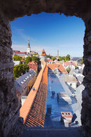 Tower View Of Old Town, Tallinn