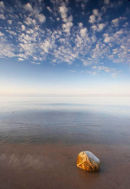 Morning Calm, Lake Issyk-Kul, Kyrgyzstan