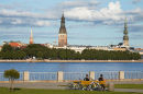 Old Town Across Daugava River, Riga