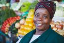 Vegetable seller, Maputo
