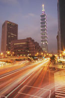 Taipei 101 At Night