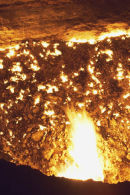 Gas Crater At Night, Darvaza