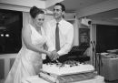 Cutting the cake