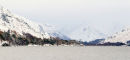 Snow on the hills at Ullswater