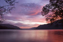 Purple sunrise over Ullswater