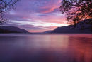 Red skies at Lake Ullswater