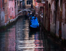 Evening Canal Reflections Venice