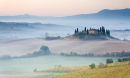 Misty Morning, Belvedere, Tuscany
