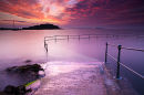 Red Sky Sunrise, Bathing Pools 2