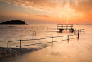 Sunrise at the Bathing Pools