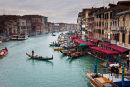 View from The Rialto Bridge Venice