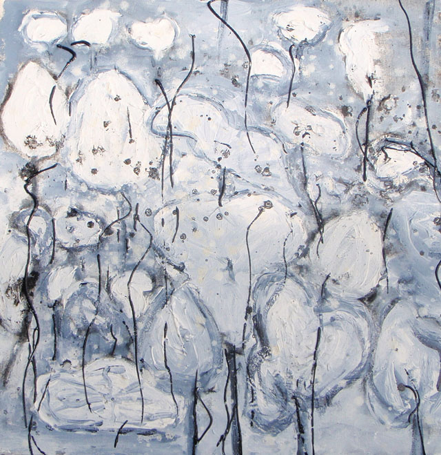 NEW WORKSHOP
Join Jan for a four hour workshop exploring the use of mixed media to create
abstract and semi abstract paintings. This particular workshop will focus on
exploring creative techniques using black and white media including
acrylics, marbling inks, glossies, spray paints and gold wax on watercolour
paper, sandpaper and canvas and will be of particular value to artists open
to allowing the mediums used and their reactions with each other to control
and determine the direction and outcome of the work rather than themselves.

Date: 22nd November 2009
Venue: Manik Organik Jl DanauTamblingan 85, Sanur
Time: 1pm to 5pm
Cost: Rp  475.000
 Early bird: Rp 450,000 if paid by 15th November 2009
Limited space available deposit required to secure your place
Further info: 0361 855 3380 / info@manikorganikbali.com





