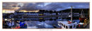 1450 Sunset over Ullapool Watercolour 880 x 297