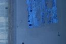 Blue boat serie (4 pieces  / 30x45cm sous acryl)