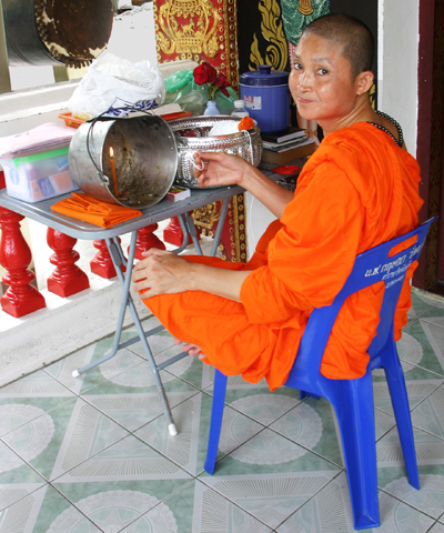 a monk's task