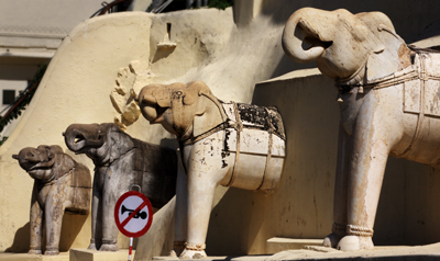 no trumpeting