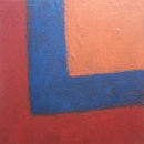 Field of Gold.  Oil on canvas. 98 x 100cm.