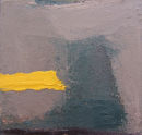 Slate Grey.  Oil on board. 20 x 21 cm